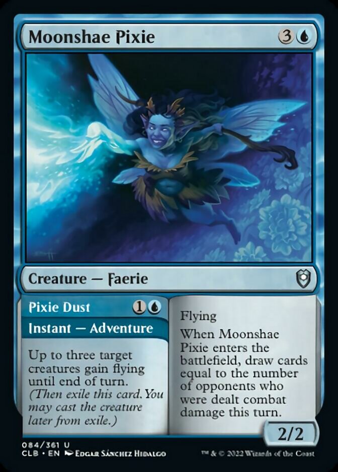 Moonshae Pixie // Pixie Dust [Commander Legends: Battle for Baldur's Gate] | Card Citadel