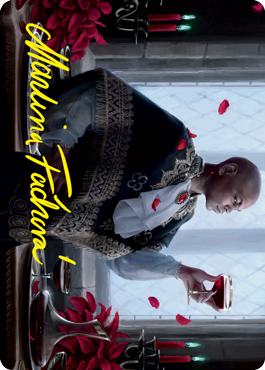 Voldaren Epicure 1 Art Card (Gold-Stamped Signature) [Innistrad: Crimson Vow Art Series] | Card Citadel