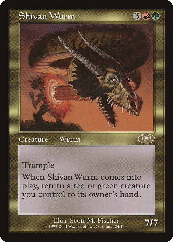 Shivan Wurm [Planeshift] | Card Citadel