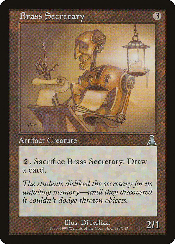 Brass Secretary [Urza's Destiny] | Card Citadel