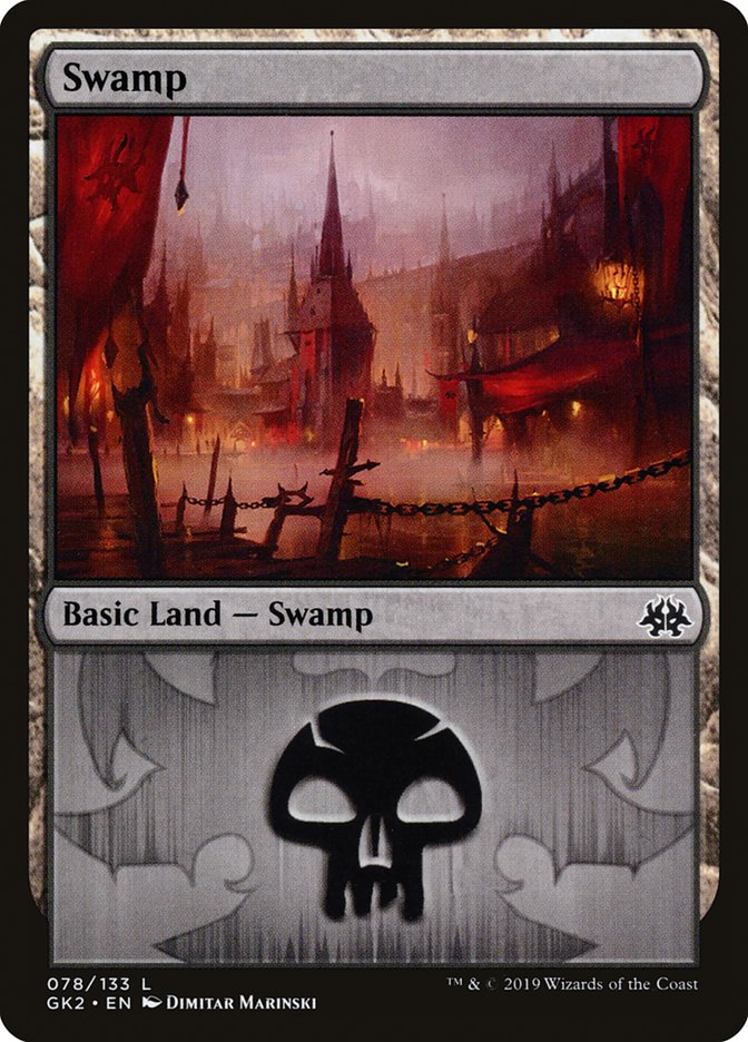 Swamp (78) [Ravnica Allegiance Guild Kit] | Card Citadel