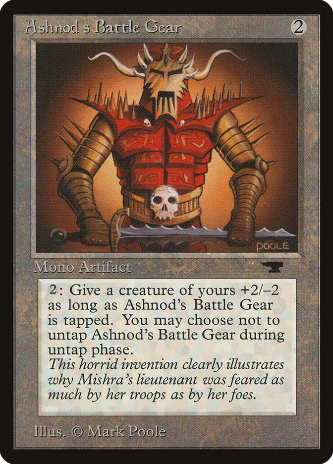 Ashnod's Battle Gear [Antiquities] | Card Citadel
