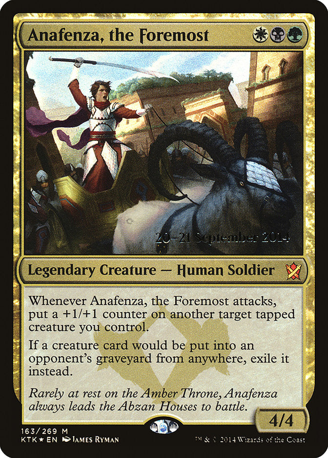 Anafenza, the Foremost [Khans of Tarkir Promos] | Card Citadel