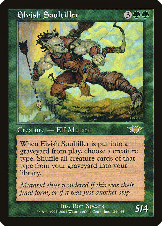 Elvish Soultiller [Legions] | Card Citadel