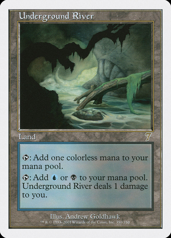 Underground River [Seventh Edition] | Card Citadel