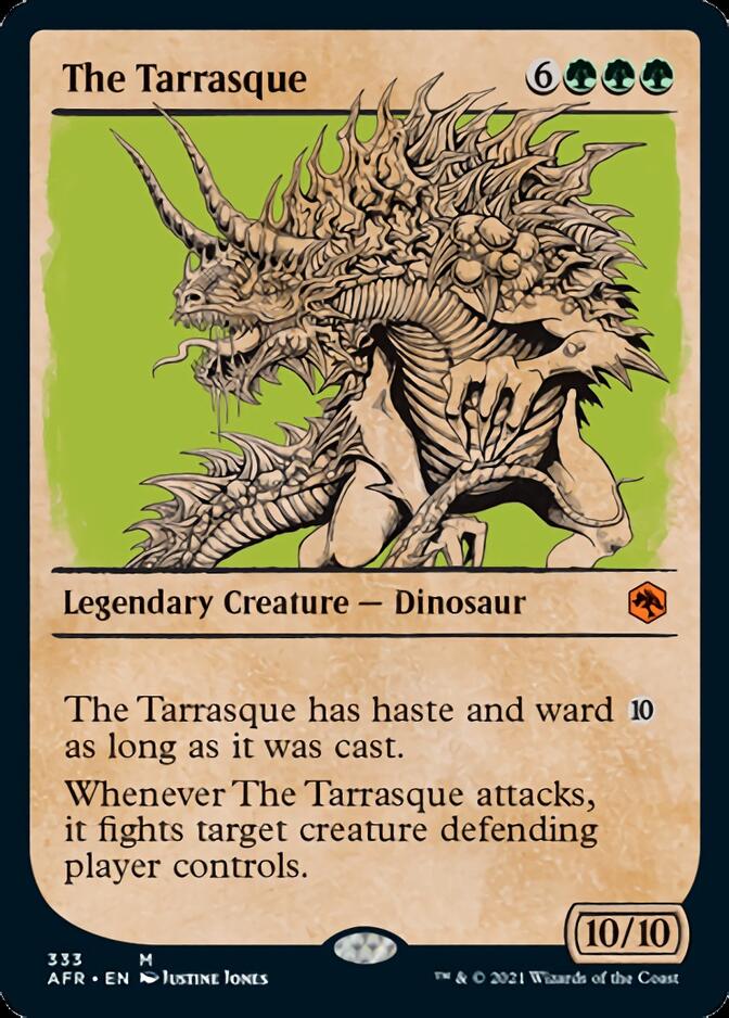 The Tarrasque (Showcase) [Dungeons & Dragons: Adventures in the Forgotten Realms] | Card Citadel