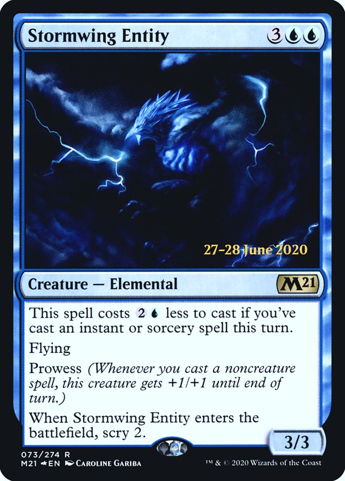 Stormwing Entity  [Core Set 2021 Prerelease Promos] | Card Citadel