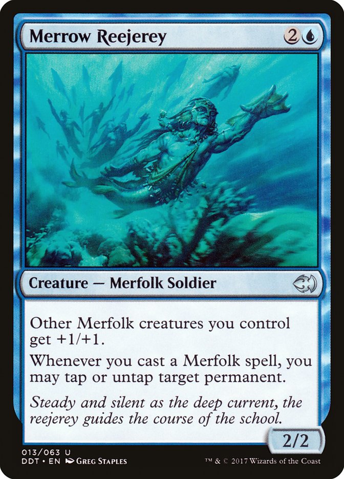 Merrow Reejerey [Duel Decks: Merfolk vs. Goblins] | Card Citadel