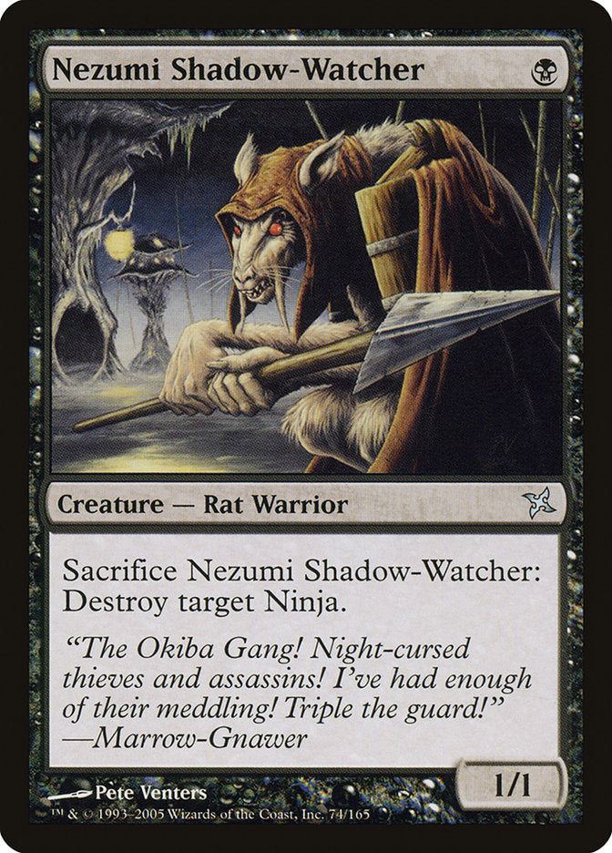 Nezumi Shadow-Watcher [Betrayers of Kamigawa] | Card Citadel