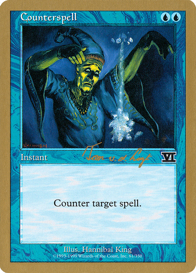 Counterspell (Tom van de Logt) [World Championship Decks 2000] | Card Citadel