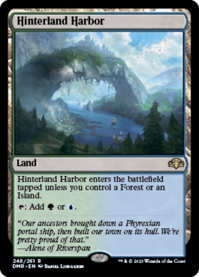 Hinterland Harbor [Dominaria Remastered] | Card Citadel