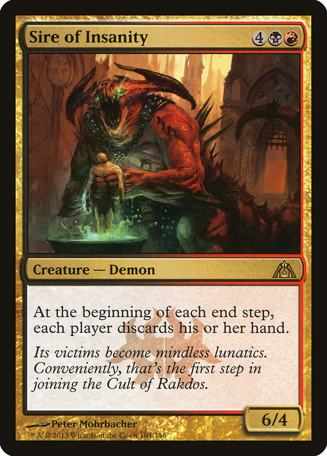 Sire of Insanity [Dragon's Maze] | Card Citadel