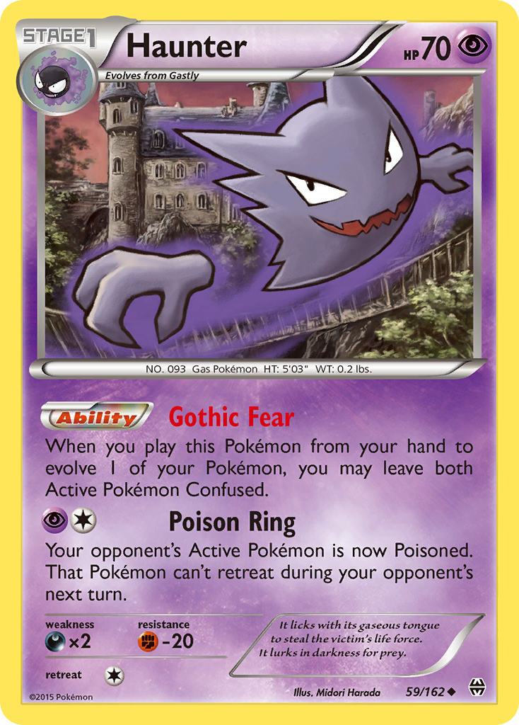 Haunter (59/162) [XY: BREAKthrough] | Card Citadel