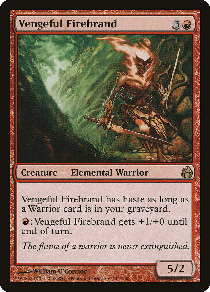 Vengeful Firebrand [Morningtide] | Card Citadel