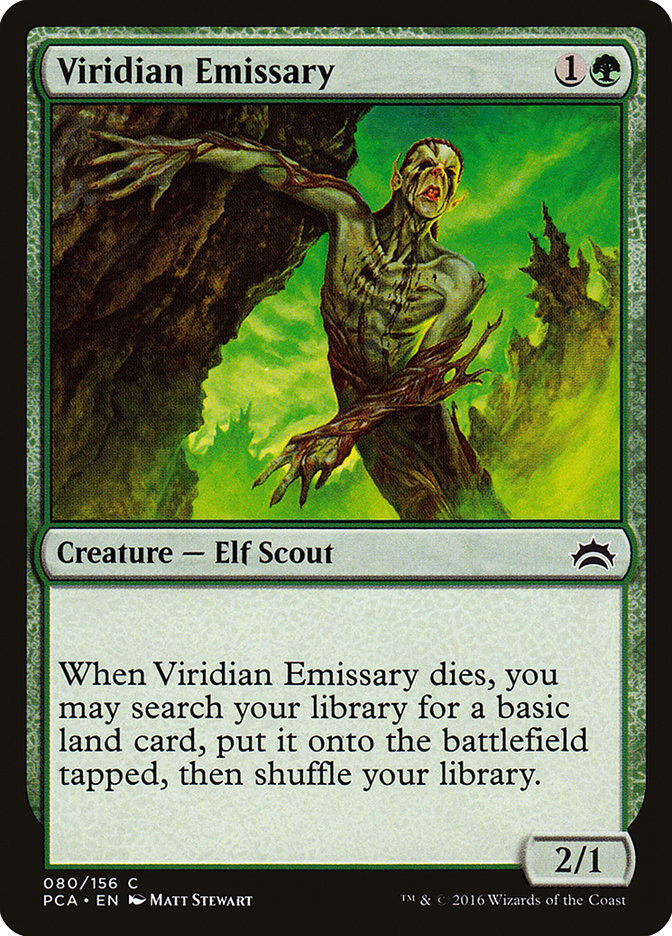 Viridian Emissary [Planechase Anthology] | Card Citadel