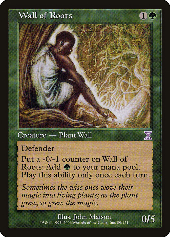 Wall of Roots [Time Spiral Timeshifted] | Card Citadel