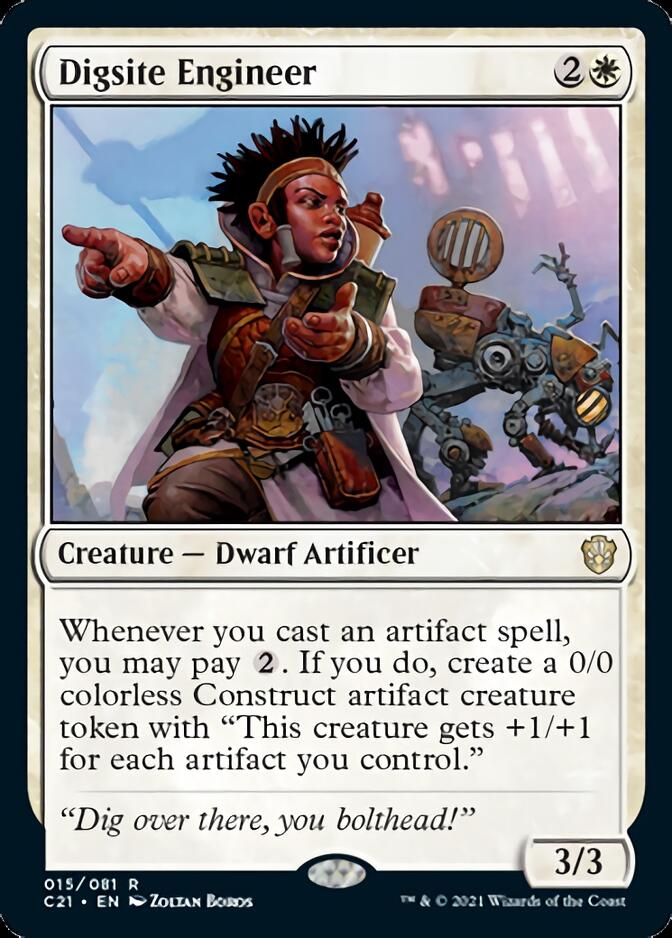 Digsite Engineer [Commander 2021] | Card Citadel