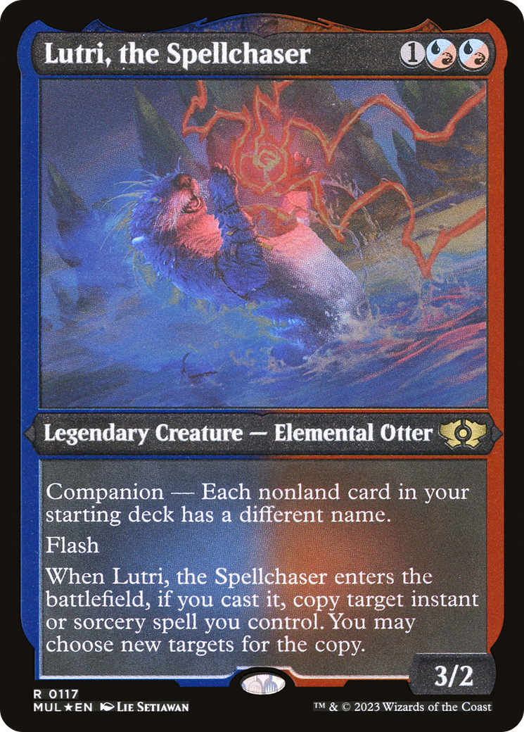 Lutri, the Spellchaser (Foil Etched) [Multiverse Legends] | Card Citadel