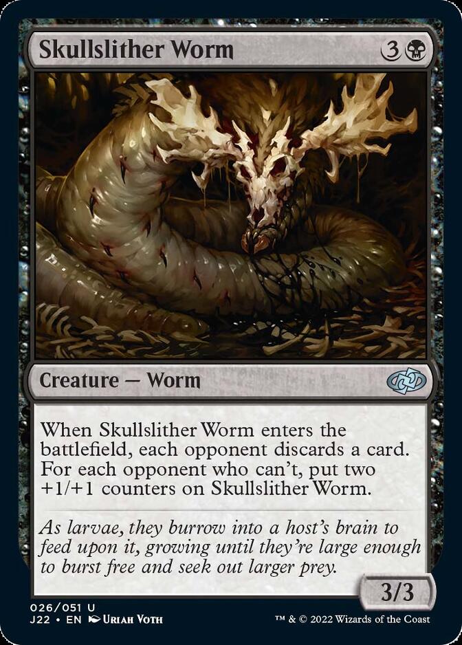 Skullslither Worm [Jumpstart 2022] | Card Citadel