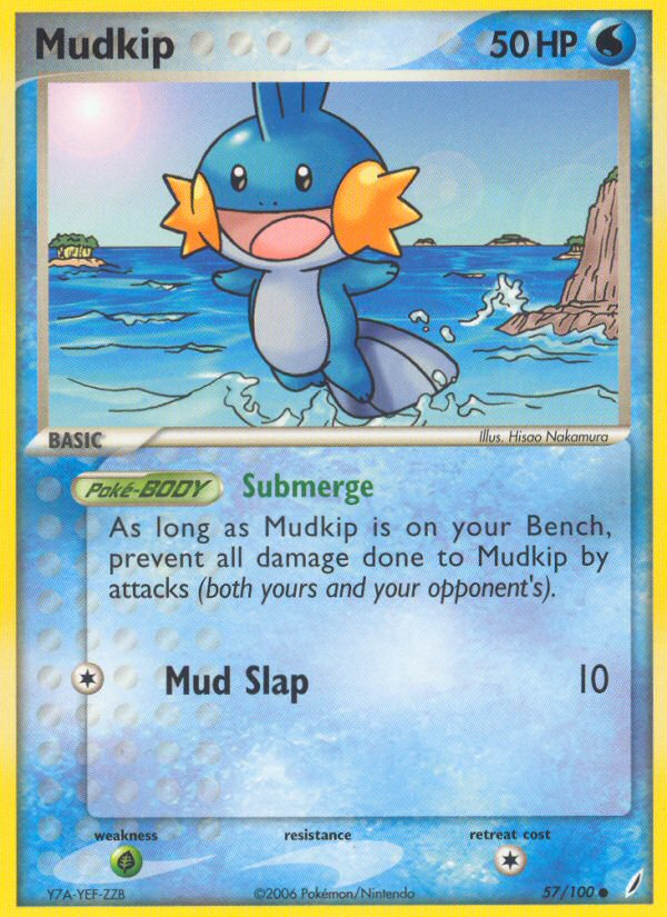 Mudkip (57/100) [EX: Crystal Guardians] | Card Citadel