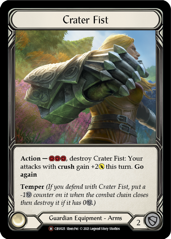 Crater Fist [CRU025] Unlimited Normal | Card Citadel