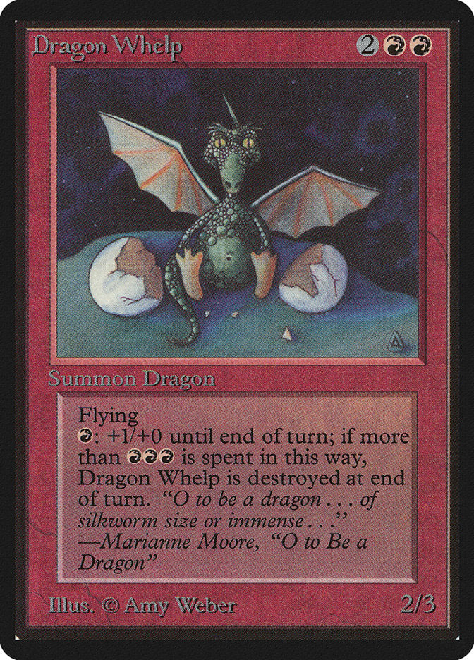 Dragon Whelp [Limited Edition Beta] | Card Citadel