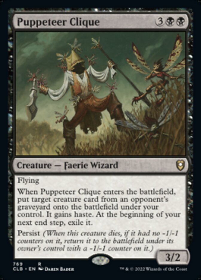 Puppeteer Clique [Commander Legends: Battle for Baldur's Gate] | Card Citadel