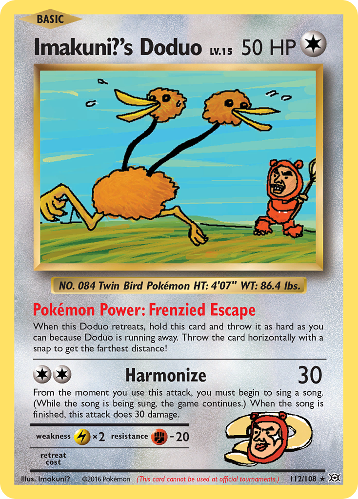 Imakuni?'s Doduo (112/108) [XY: Evolutions] | Card Citadel