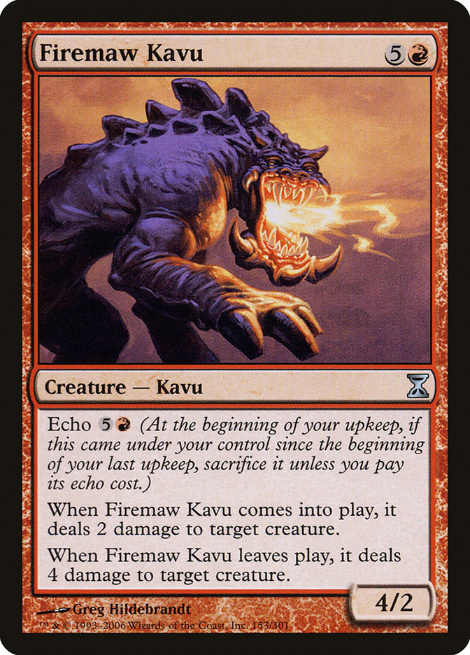 Firemaw Kavu [Time Spiral] | Card Citadel