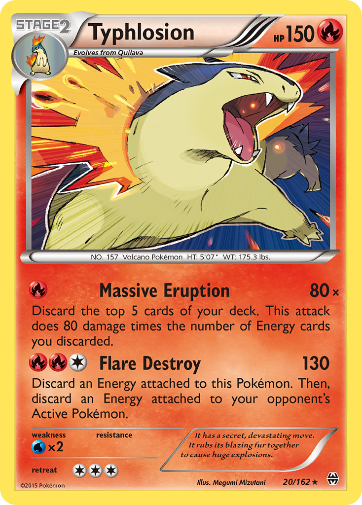 Typhlosion (20/162) [XY: BREAKthrough] | Card Citadel