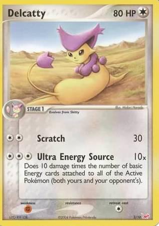 Delcatty (3/10) [EX: Trainer Kit - Latias] | Card Citadel