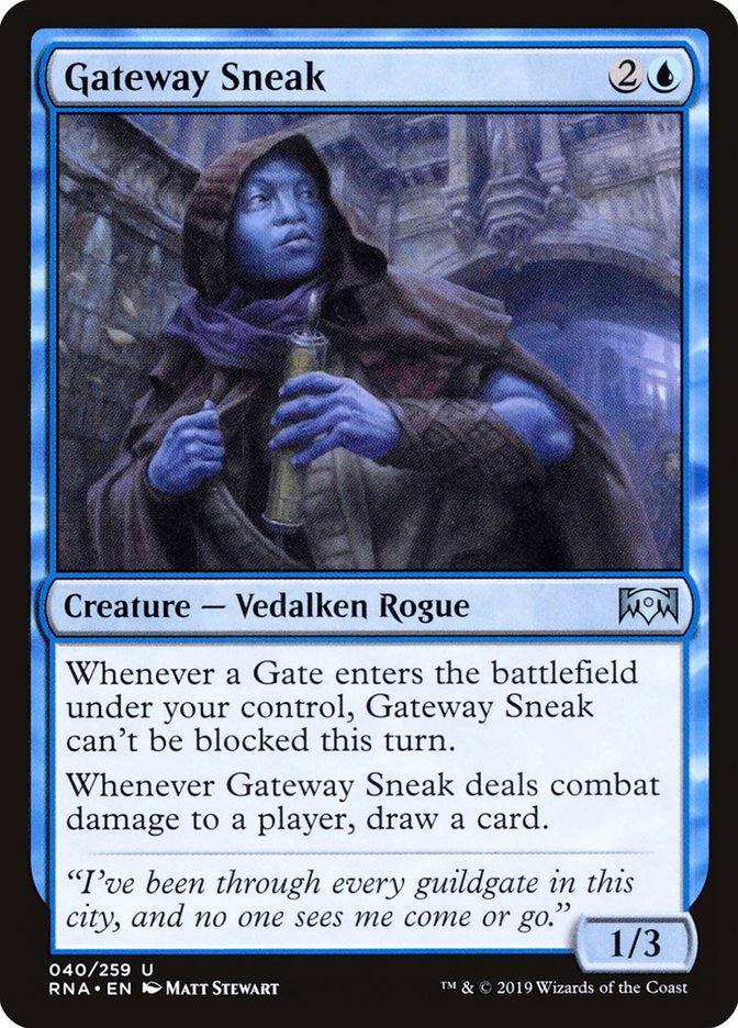 Gateway Sneak [Ravnica Allegiance] | Card Citadel