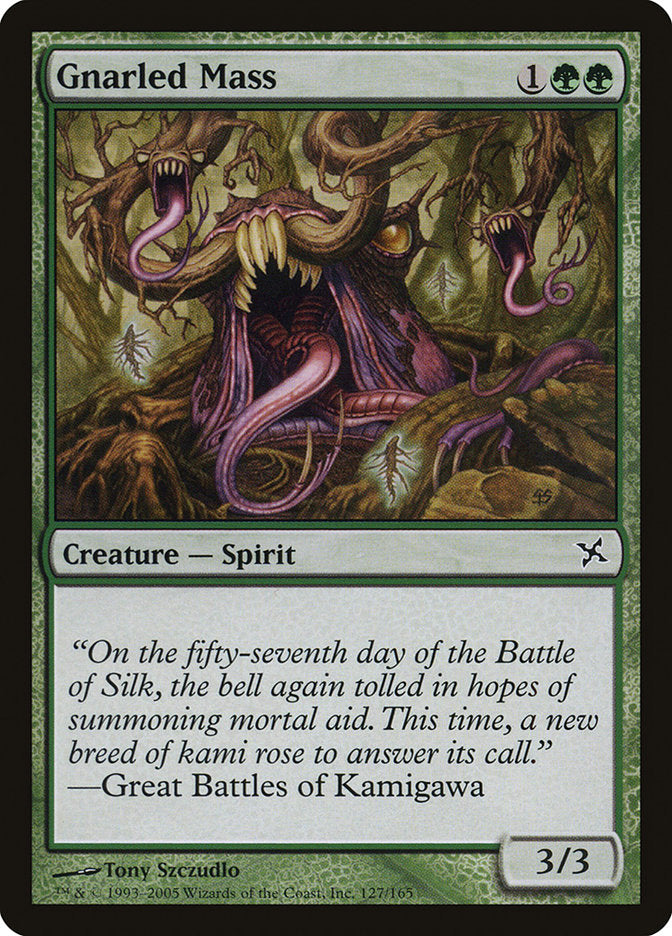 Gnarled Mass [Betrayers of Kamigawa] | Card Citadel