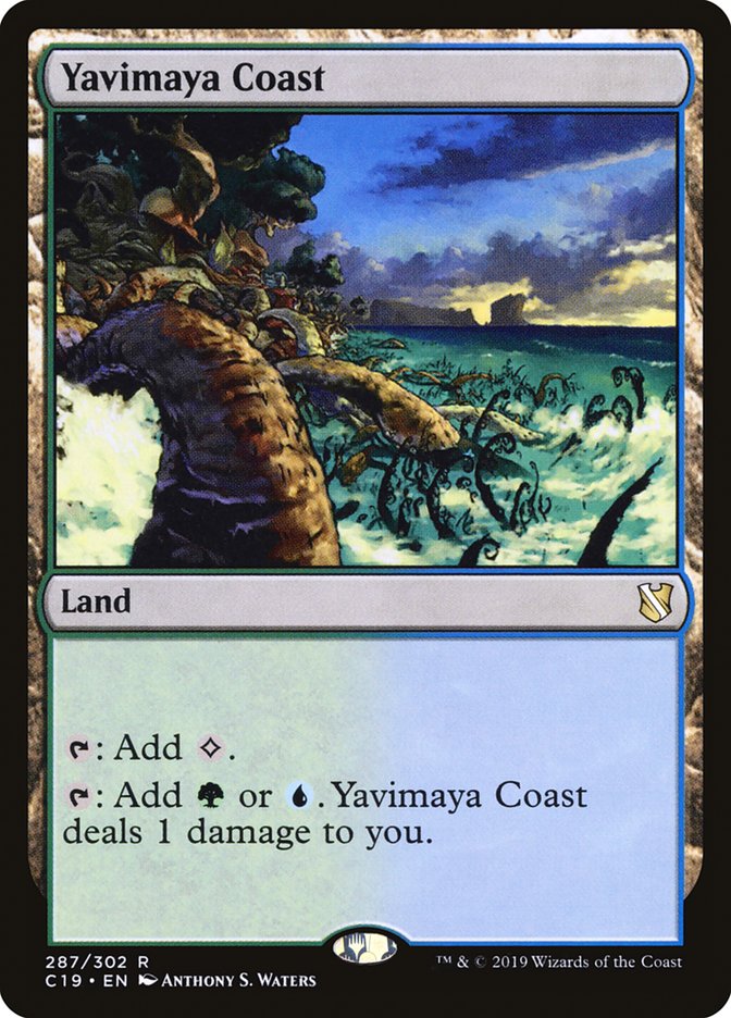 Yavimaya Coast [Commander 2019] | Card Citadel