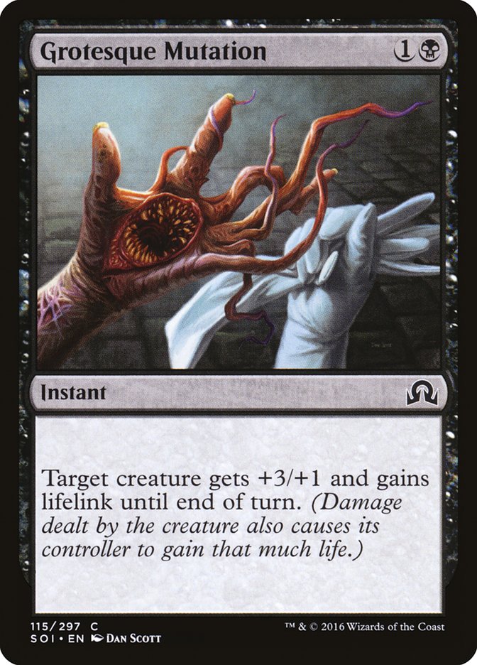 Grotesque Mutation [Shadows over Innistrad] | Card Citadel