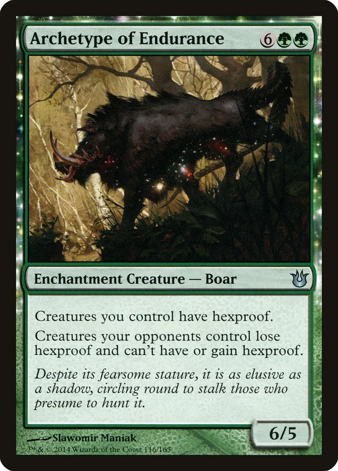 Archetype of Endurance [Born of the Gods] | Card Citadel