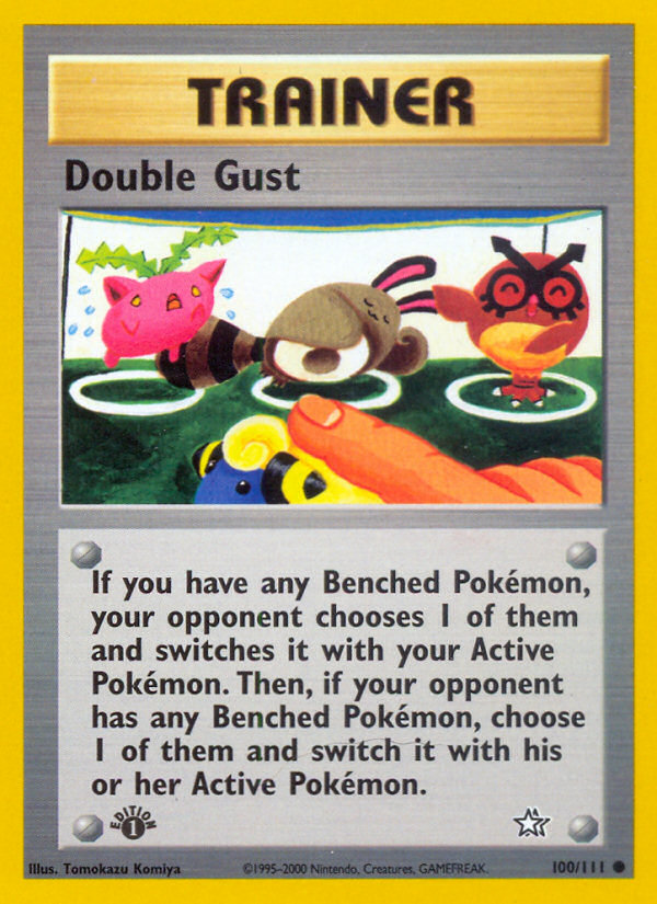 Double Gust (100/111) [Neo Genesis 1st Edition] | Card Citadel