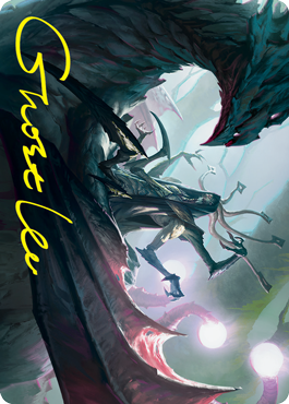 Specter of the Fens Art Card (Gold-Stamped Signature) [Strixhaven: School of Mages Art Series] | Card Citadel