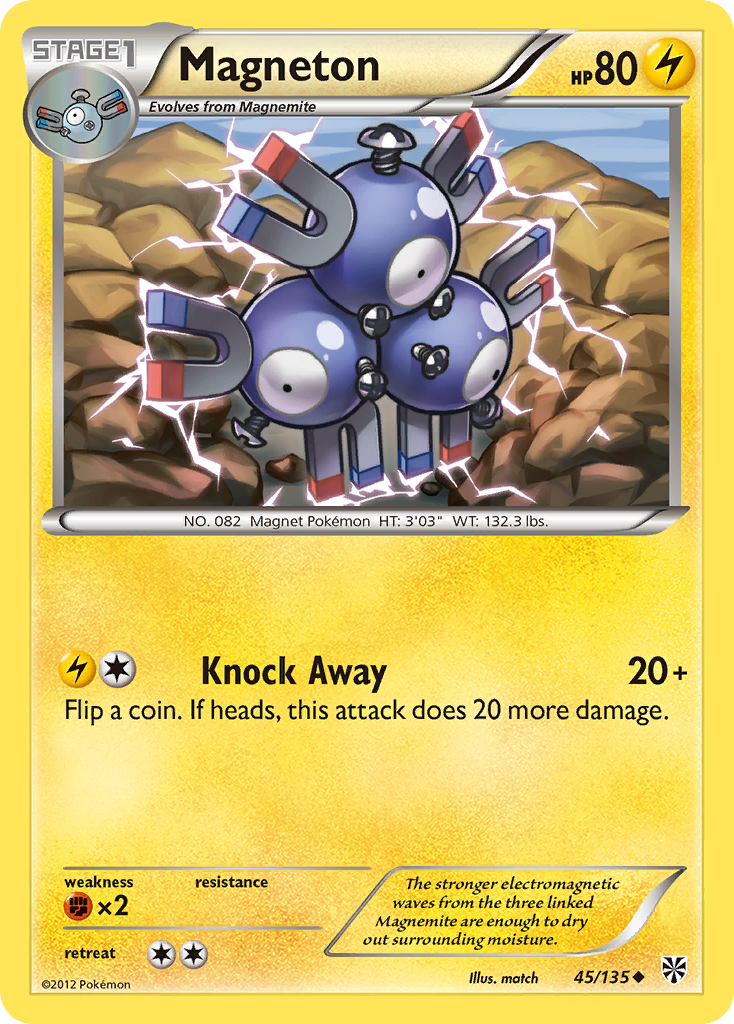 Magneton (45/135) [Black & White: Plasma Storm] | Card Citadel