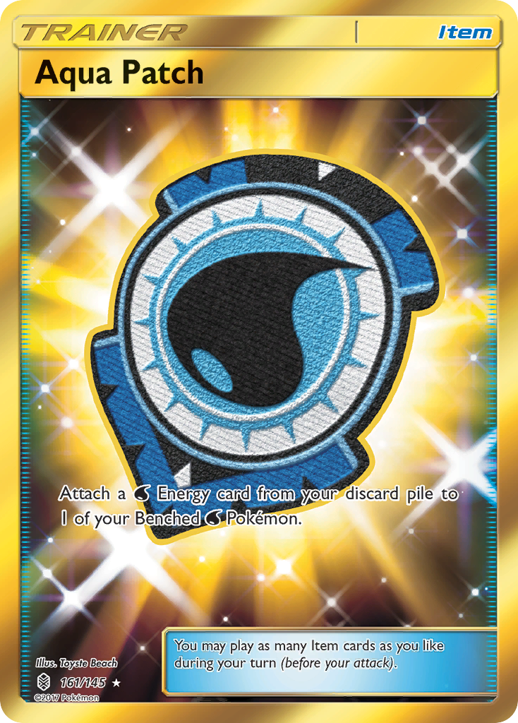 Aqua Patch (161/145) [Sun & Moon: Guardians Rising] | Card Citadel