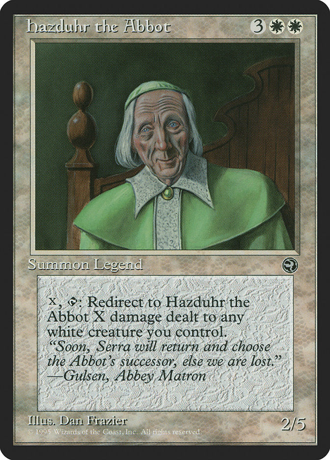 Hazduhr the Abbot [Homelands] | Card Citadel