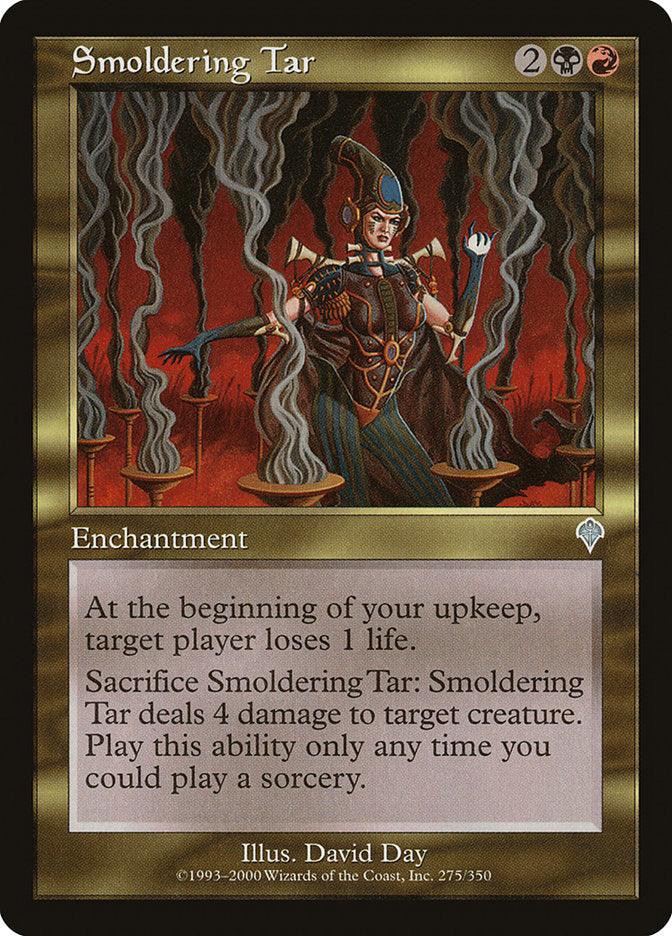 Smoldering Tar [Invasion] | Card Citadel