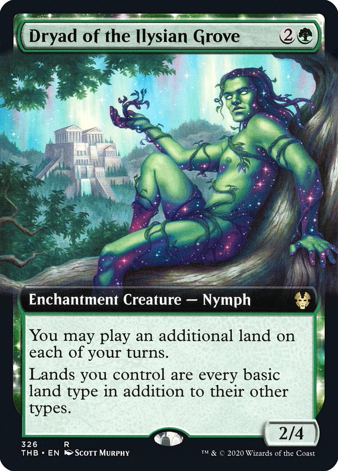 Dryad of the Ilysian Grove (Extended Art) [Theros Beyond Death] | Card Citadel