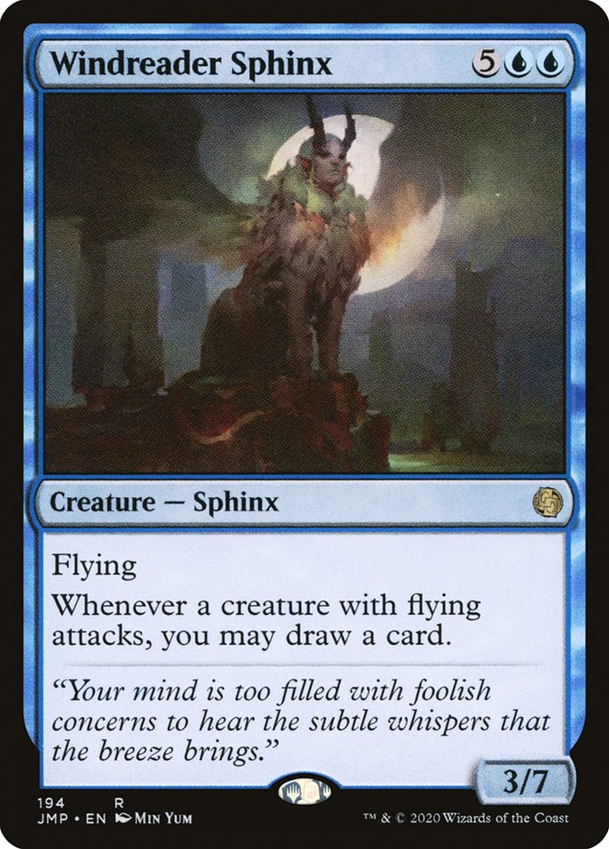 Windreader Sphinx [Jumpstart] | Card Citadel