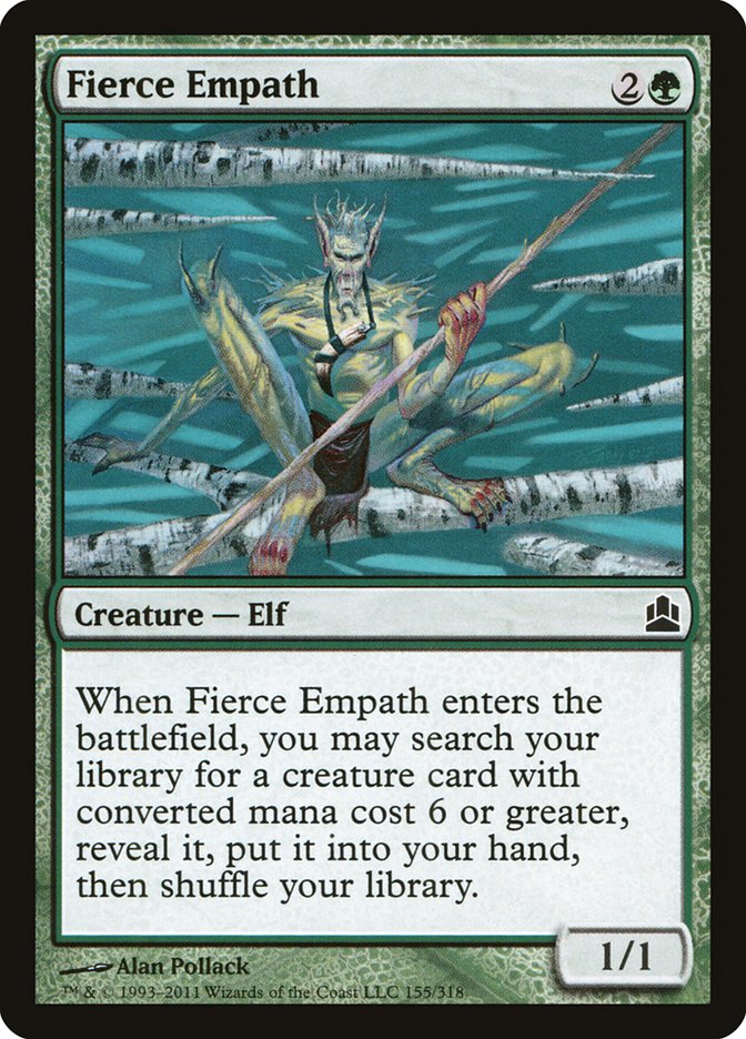 Fierce Empath [Commander 2011] | Card Citadel