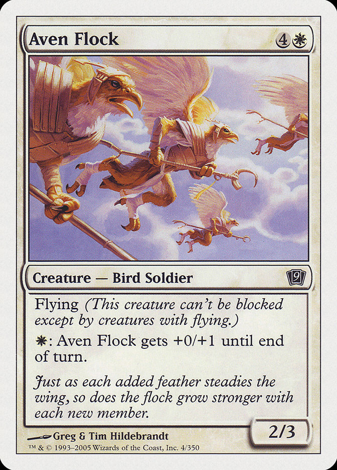 Aven Flock [Ninth Edition] | Card Citadel