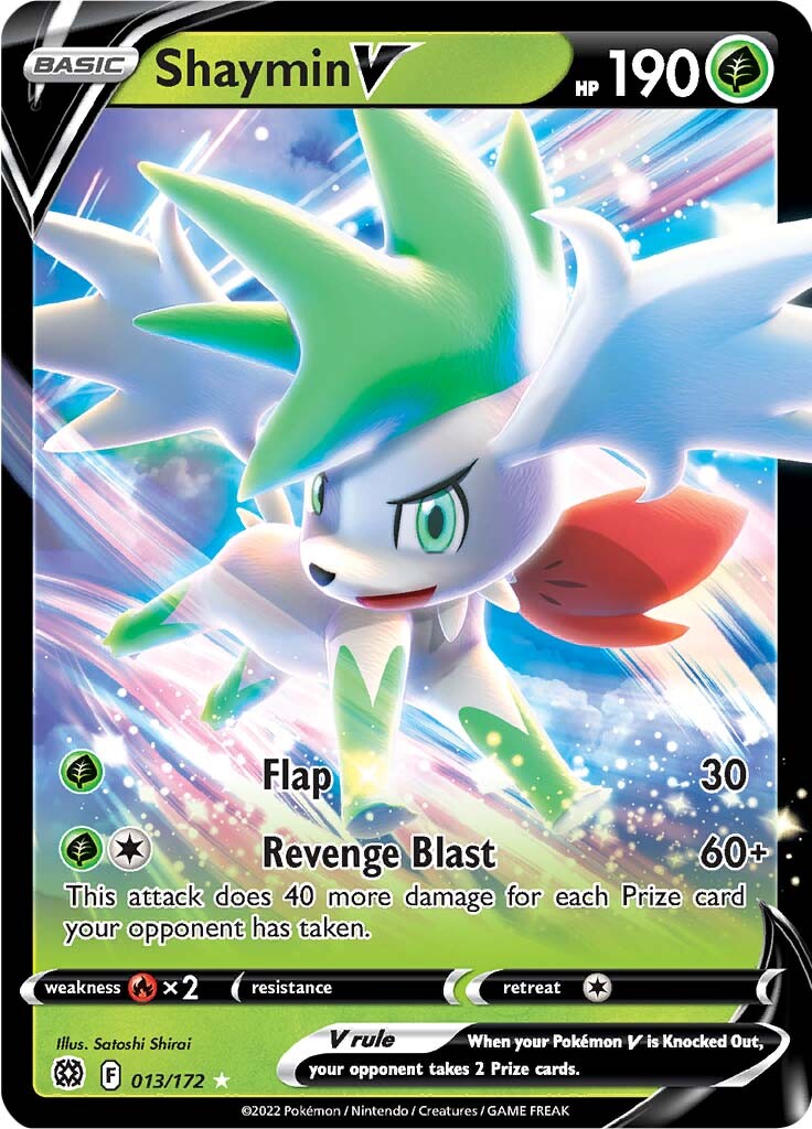 Shaymin V (013/172) [Sword & Shield: Brilliant Stars] | Card Citadel