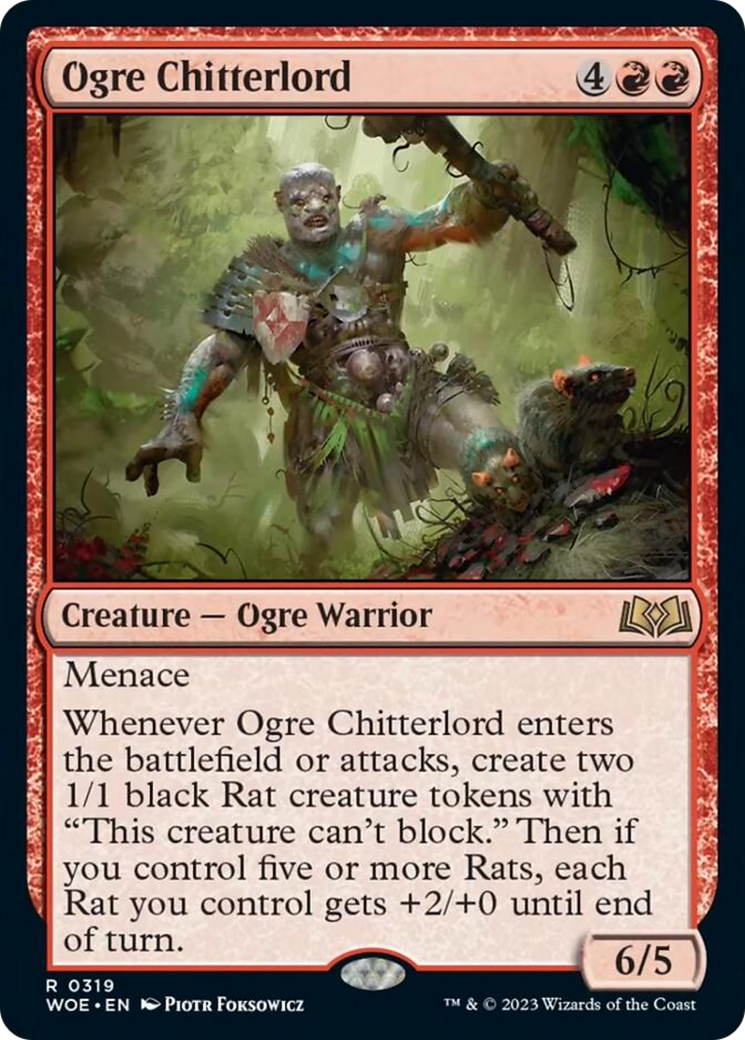 Ogre Chitterlord [Wilds of Eldraine] | Card Citadel