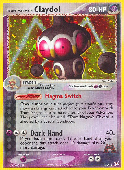 Team Magma's Claydol (8/95) [EX: Team Magma vs Team Aqua] | Card Citadel