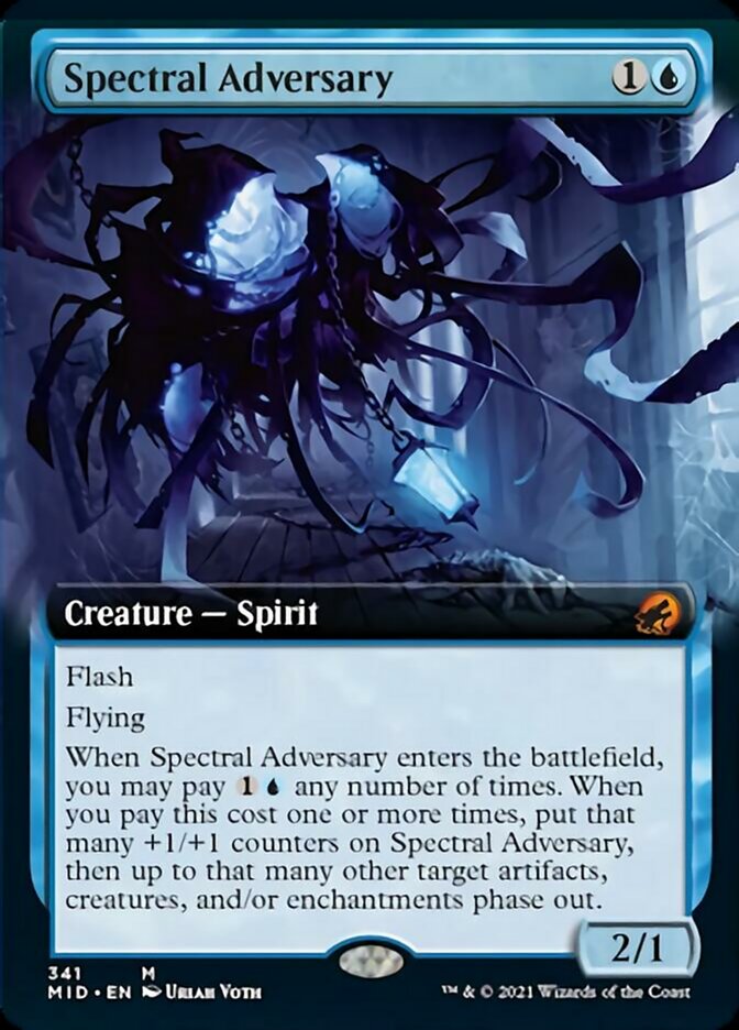 Spectral Adversary (Extended) [Innistrad: Midnight Hunt] | Card Citadel